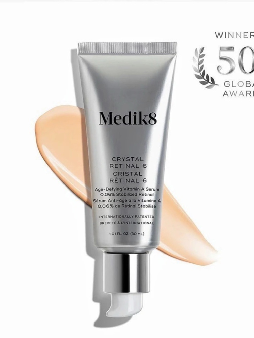 Medik8 Crystal Retinal 3 Vitamin A Next Generation Night Serum BNIB